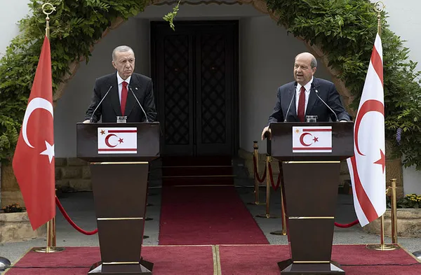 Başkan Erdoğan’dan KKTC’de önemli açıklamalar: Masaya dönüş için KKTC tanınmalı