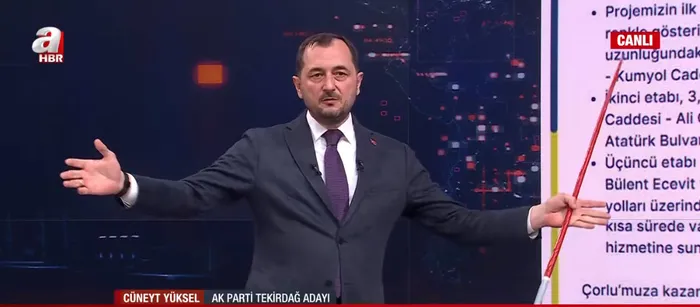 AK Parti Tekirdağ Adayı Cüneyt Yüksel’den Çorlu vaadi: İl olmaya aday en hazır kent olacak