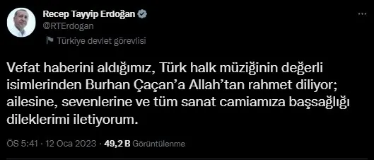 Son dakika: Türk halk müziğinin acı günü: Burhan Çaçan hayatını kaybetti