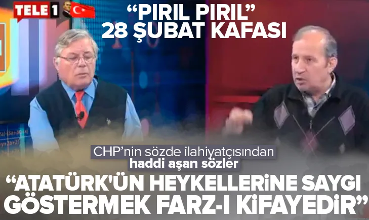 CHP’nin ilahiyatçısından haddi aşan sözler!