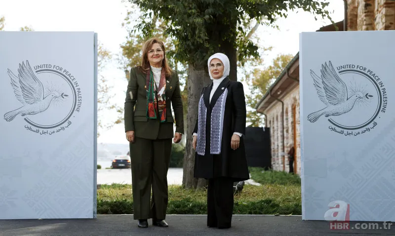 İstanbul'da 'Filistin İçin Tek Yürek' Zirvesi! Emine Erdoğan: Hiçbir ideoloji masumların canından değerli değil 5