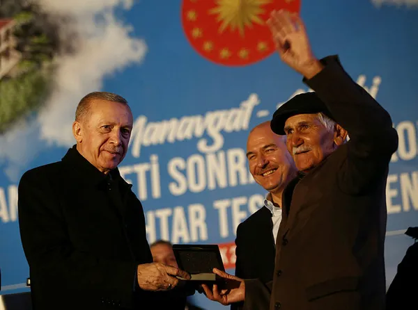 Başkan Recep Tayyip Erdoğan’dan Manavgat’ta müjde