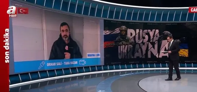 Son dakika: A Haber ekibi Ukrayna’da yaralandı
