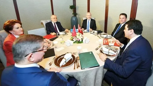 6’lı benzemezlerin ittifakında beklenen sonuç! Masa 2-3 toplantıda dağılma noktasına geldi