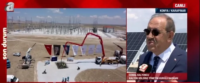Karapınar GES'te ilk faz tamamlandı! En büyük güneş enerjisi yatırımı uzaydan bile görünüyor - 2