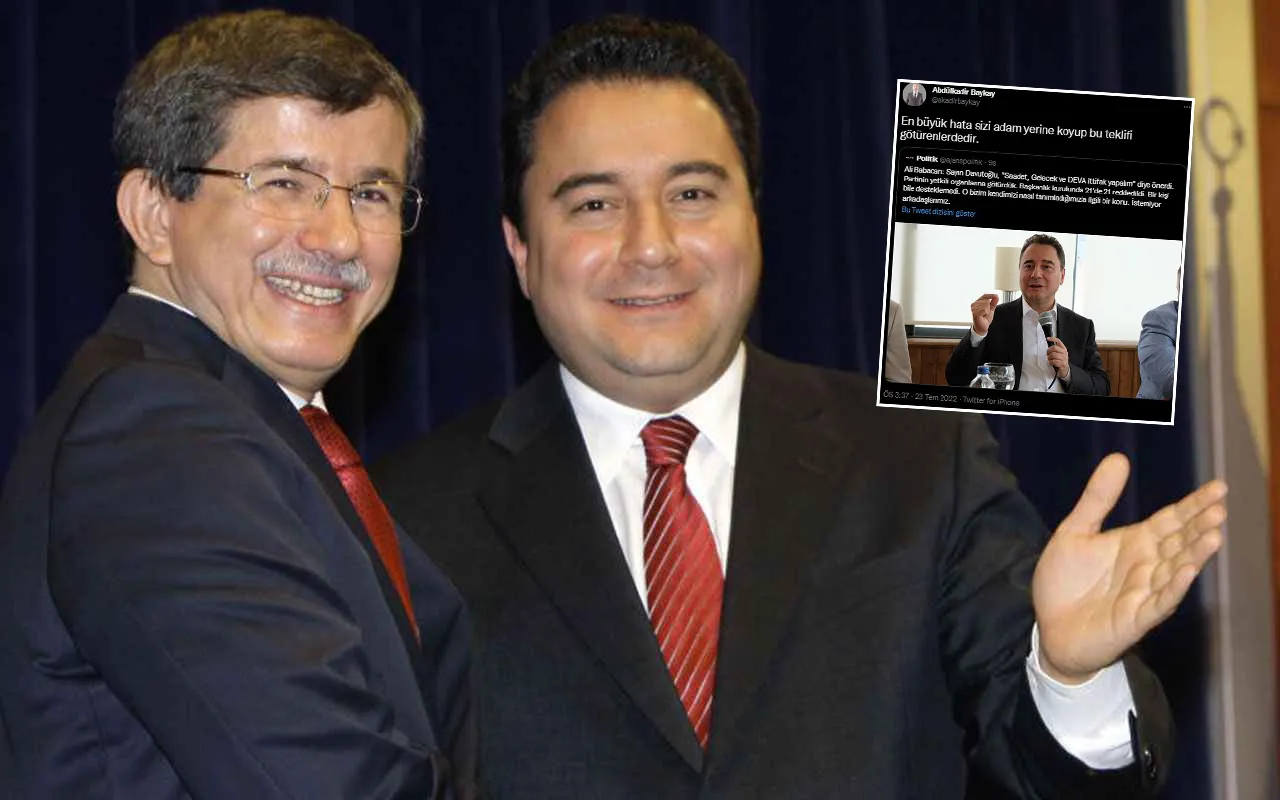 Altılı masada yeni çatlak! DEVA ile Gelecek birbirine girdi: En büyük hata sizi adam yerine koymak