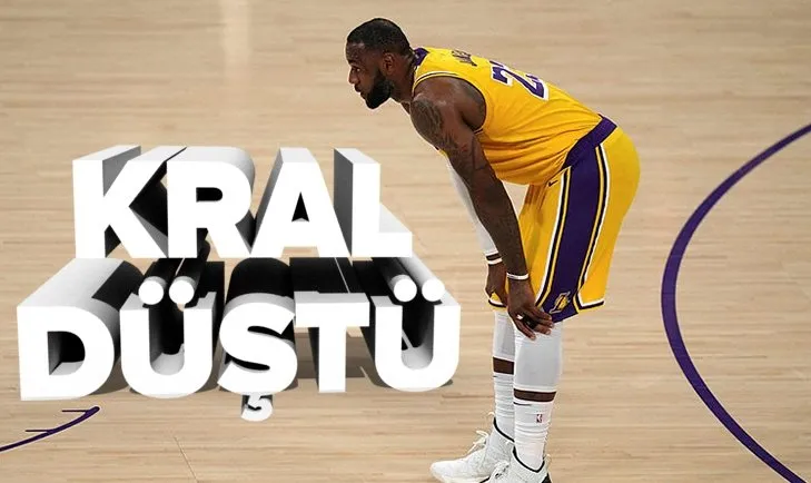LeBron ilk kez böyle bir hüsran yaşadı! Lakers ilk turda elendi