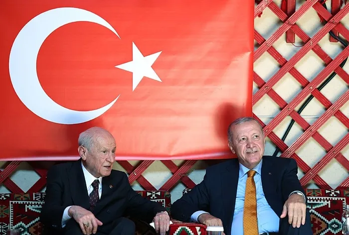 Başkan Recep Tayyip Erdoğan - MHP lideri Devlet Bahçeli