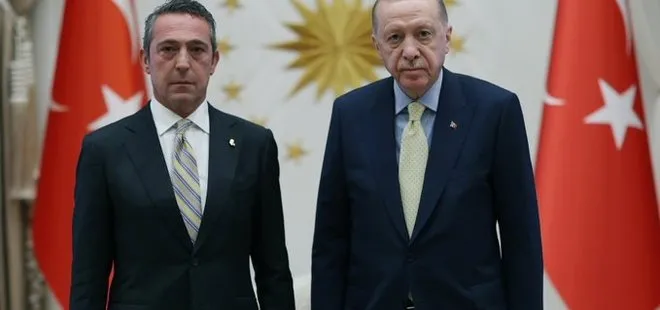 Başkan Erdoğan Fenerbahçe Kulüp Başkanı Ali Koç’u kabul etti