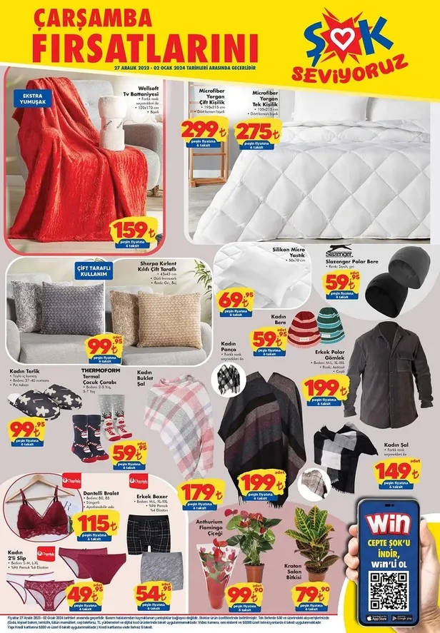 ŞOK 28 Aralık aktüel ürünler kataloğunda ne var? Mutfak gereçleri, tekstil ürünleri, bilgisayar, gıda ve bebek ürünleri uygun fiyata satılacak