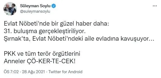 Son dakika: İçişleri Bakanlığından açıklama: 4 örgüt mensubu teslim oldu - 1