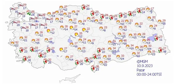 1694317254683.jpeg HAVA DURUMU | 17 il için kuvvetli yağış alarmı! İstanbul Valiliğinden flaş uyarı: Gece yarısına kadar sürecek | 10-14 Eylül 2023 - 11