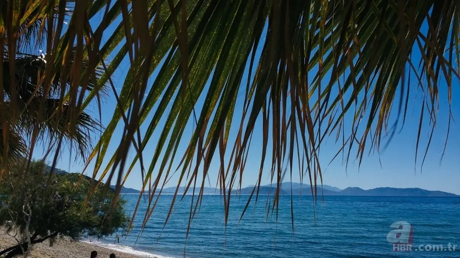 Yaz aylarının gözdesi: Yüzmek için masmavi koyları var 2