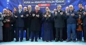 Depremzedeler yeni konutlarına kavuştu!