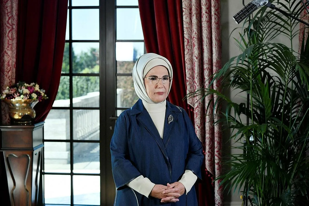 Emine Erdoğan'dan Libya için "geçmiş olsun" mesajı