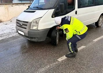 Van'da geçen ay 416 araç trafikten menedildi!