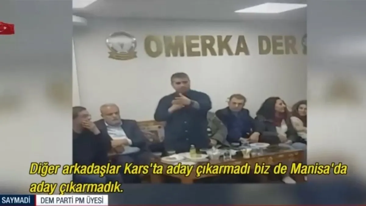 DEM Parti'den CHP ile ittifak mesajı! DEM’li Ahmet Saymadi: Parti dışından talimat alıyoruz