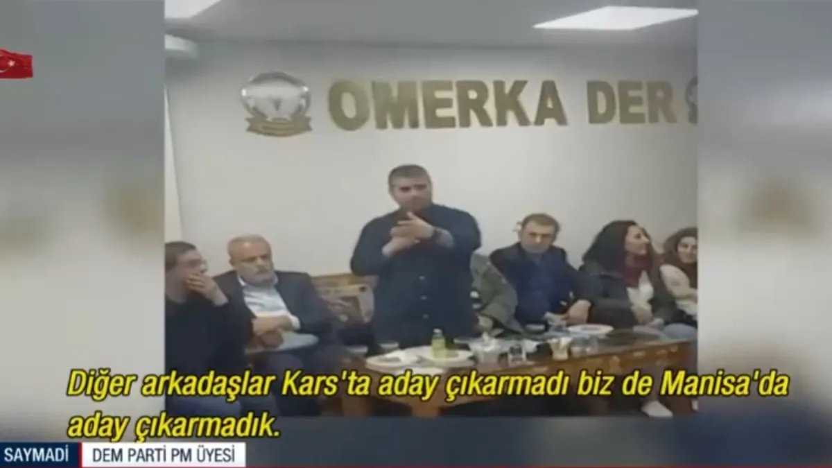 DEM Parti'den CHP ile ittifak mesajı! DEM’li Ahmet Saymadi: Parti dışından talimat alıyoruz