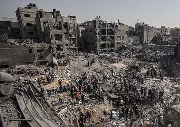 Katil İsrail Gazze'de soykırım yapıyor! En az 33 Filistinli yaşamını yitirdi