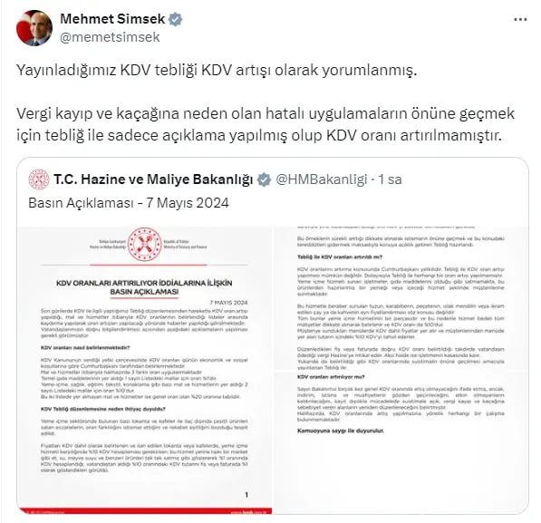 hazine-ve-maliye-bakanligindan-kdv-oranlari-iddialarina-net-yanit-mumkun-degil-1715098752360.jpg Hazine ve Maliye Bakanlığı'ndan KDV oranları iddialarına net yanıt! "Mümkün değil" - 6