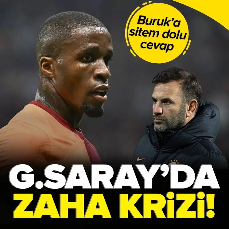 Galatasaray’da Zaha krizi!