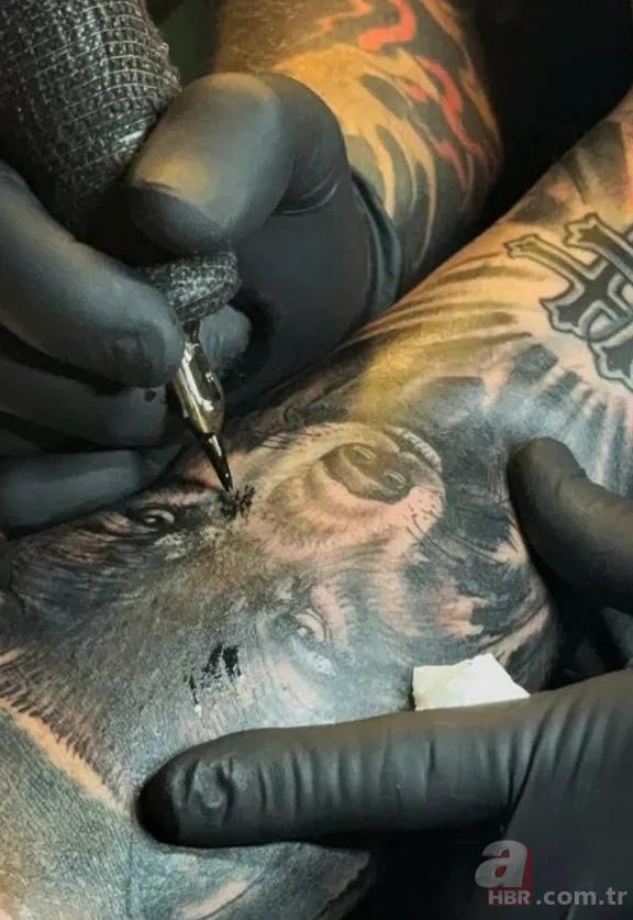 Wanda Nara tarihe karıştı! Icardi yeni dövmesini paylaştı 6