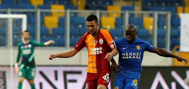 Ankaragücü Galatasaray’ı 1-0 mağlup etti