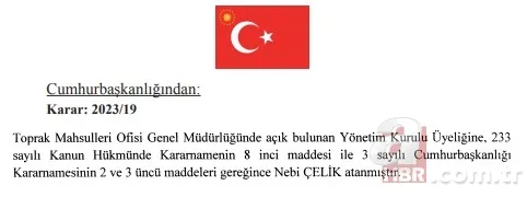 Atama kararları Resmi Gazete'de: Birçok kuruma yeni isim görevlendirildi 11