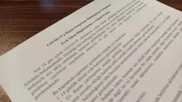 Son dakika: Koronavirüste Covid-19 14 gün kuralına uymayana hapis cezası! Bu belge imzalatılıyor...