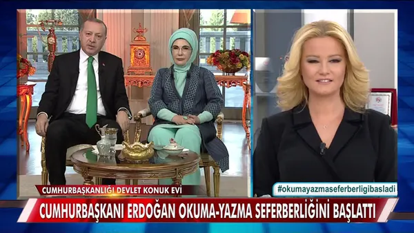 Cumhurbaşkanı Erdoğan, Müge Anlı'da okuma yazma seferberliği başlattı - 1