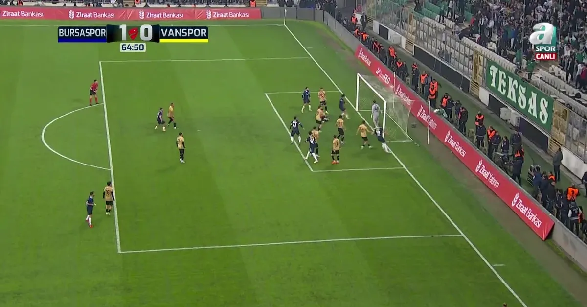Bursaspor - Vanspor FK 1-0