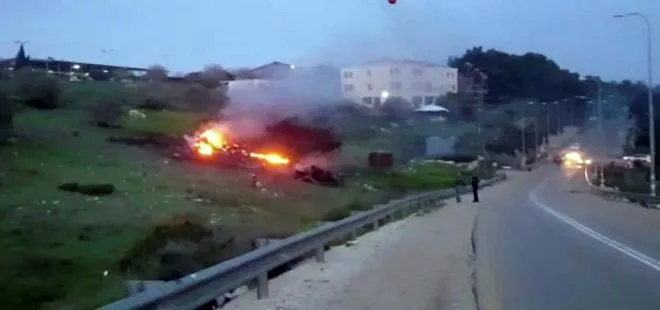 Son dakika: İsrail, Suriye’de bir köye füzeyle saldırdı