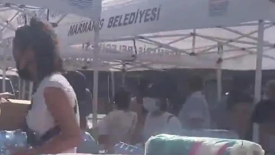 Yangınlara karşı tek yürek!