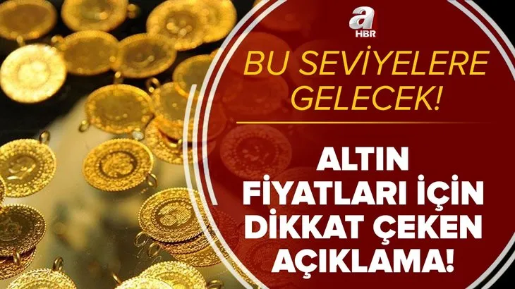 Altın alacaklar dikkat! Bu seviyelere gelecek! Uzmanlardan kritik açıklama! Gram, çeyrek, tam altın fiyatları...