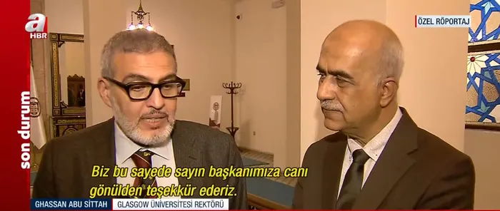 Gazze konuşması engellenen Glasgow Üniversitesi Rektörü Ghassan Abu Sittah A Haber’de: İsrail kadar Batı ülkeleri de suçlu - 2