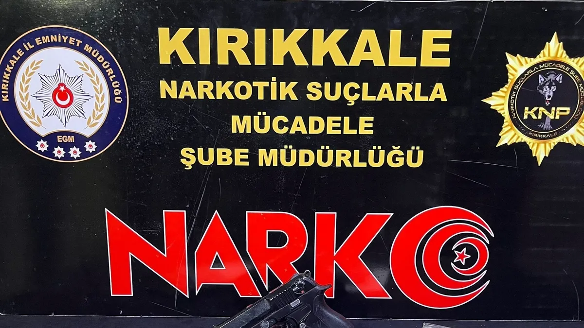 Kırıkkale'de uyuşturucu operasyonu: 1 gözaltı