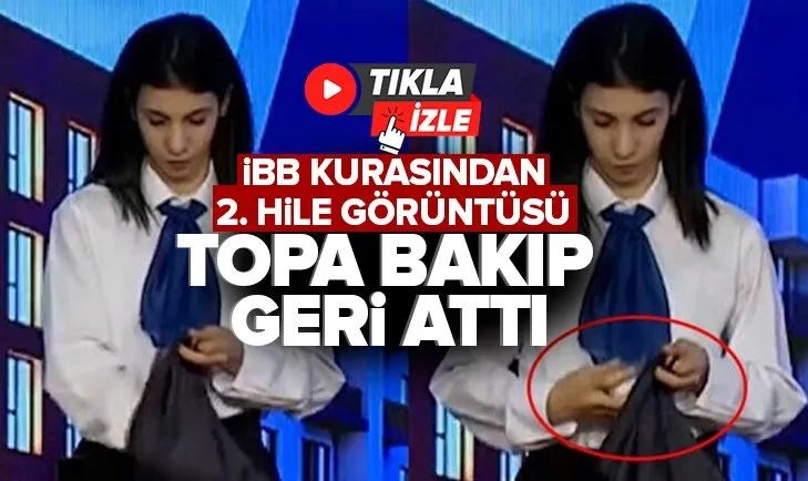 Son dakika: İBB iştiraki KİPTAŞ kurasında hile tartışmasına yol açan 2. yeni görüntü