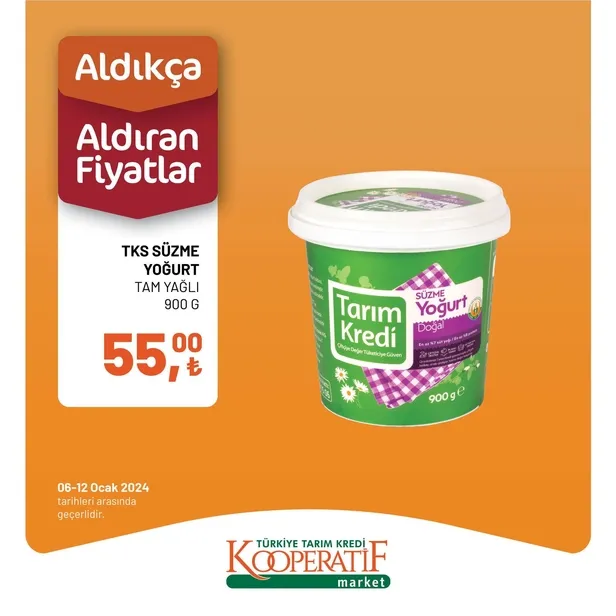 Tarım Kredi Market 11 Ocak indirim kataloğu: TK’da Kuru Soğan 7,50 TL, Portakal 12,50 TL, Limon 13,90 TL, Salatalık 22,90 TL, Yerli Muz 26,70 TL’den satışta