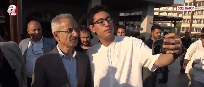 Ulaştırma Bakanı ile bir gün! Bakan Uraloğlu’nun Balıkesir ziyaretini A Haber takip etti