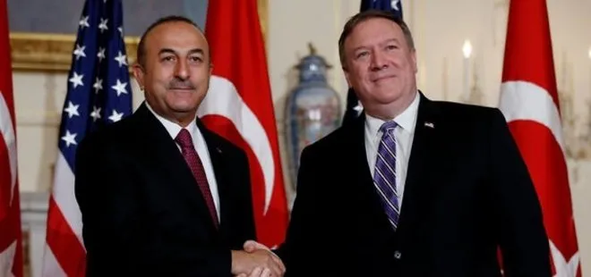 Dışişleri Bakanı Çavuşoğlu ve ABD’li mevkidaşı Pompeo ile bir araya geldi