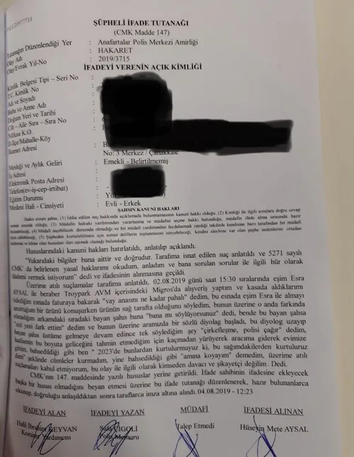 Çanakkale'de başörtülü anne ile kızlarına çirkin saldırı - 6