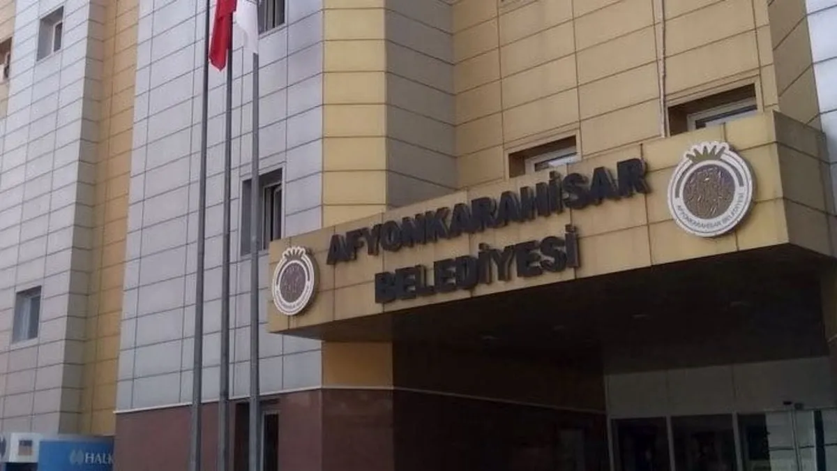 AFYONKARAHİSAR BELEDİYE BAŞKANLIĞINDAN İLAN