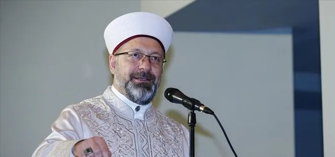 Diyanet İşleri Başkanı Ali Erbaş’tan GKRY’deki camiye yapılan saldırıya tepki