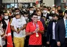 Mete Gazoz İstanbulda! Böyle karşılandı