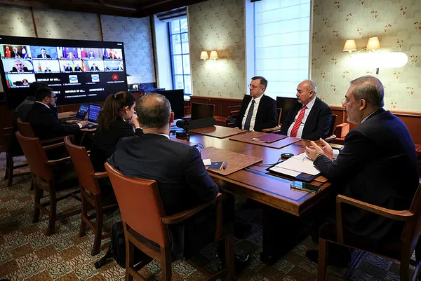 Dışişleri Bakanı Fidan çevrim içi KEİ Dışişleri Bakanları Konseyi Toplantısı’na katıldı