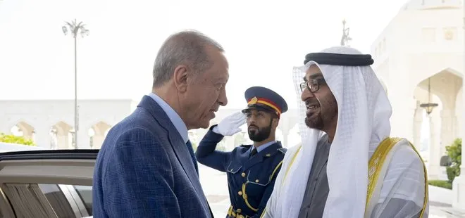 BAE Devlet Başkanı Al Nahyan: Başkan Erdoğan ile görüşmekten memnuniyet duydum