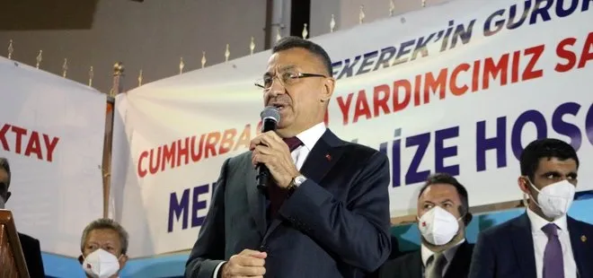 Cumhurbaşkanı Yardımcısı Fuat Oktay: Bölgesinde sözü dinlenen bir Türkiye var