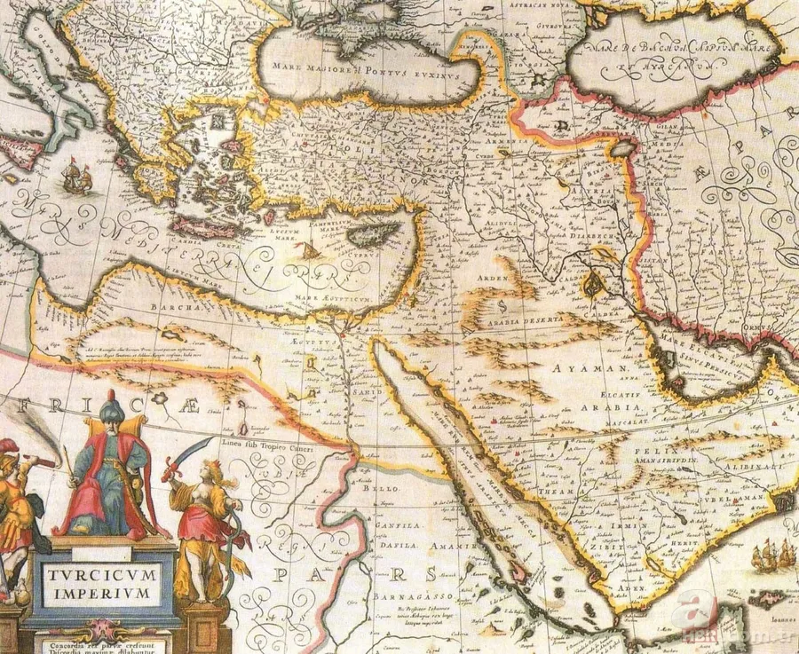 3 kıtada at süren Osmanlı haritası! 100 300 500 yıl boyunca o ülkelere hükmetti 4