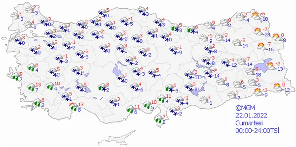 Meteoroloji ve valilik İstanbul'a kar yağacak saati açıkladı! İşte 5 günlük hava durumu: Hangi illere kar yağacak? - 13