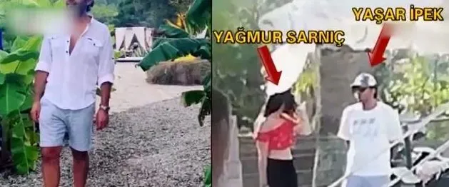 Seren Serengil’le boşanma aşamasında olan Yaşar İpek Yağmur Aşık’la yakalandı